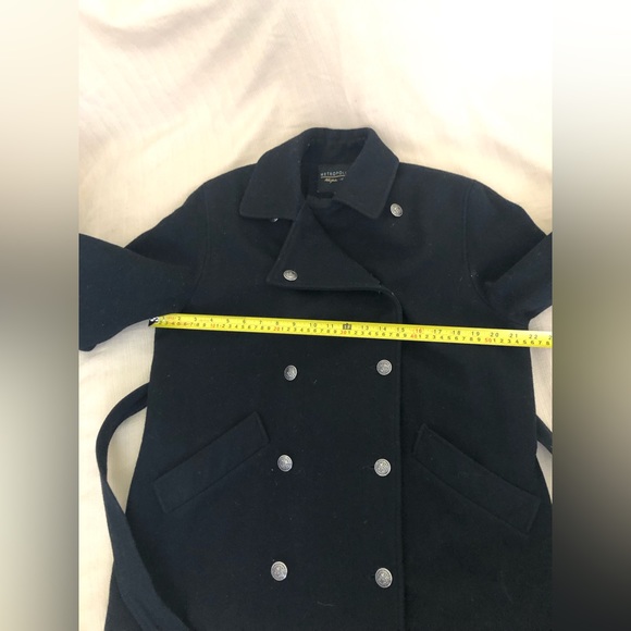 Metropolitan New York 10001 - Shell 100% Wool Pea Coat Size 4 **used** - Picture 2 of 10